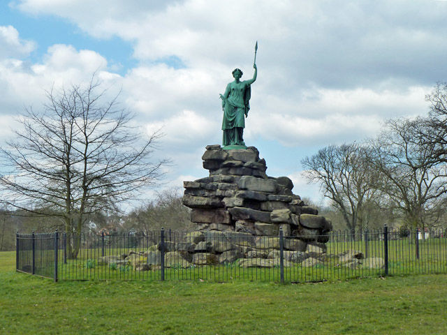 Statue In Friary Park